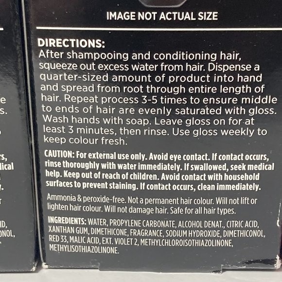 John Frieda Colour Refreshing Gloss Cool Reds 4 Boxes DISCONTINUED Color - Picture 8 of 13